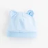 Kép 1/3 - Baba pamut sapka fülekkel New Baby Kids kék