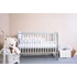 Kép 4/4 - Gyerek kiságy New Baby ELSA fehér-szürke