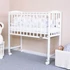 Kép 2/6 - Gyermek babaöböl kiságy New Baby MATEO 90x40 cm fehér