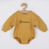Kép 1/2 - Hosszú ujjú baba body baggy Koala Dreamer mustár