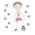 Kép 6/6 - Falmatrica Futballista piros