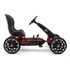 Kép 3/6 - Go-kart Milly Mally Abarth pedálos gyerek gokart fekete
