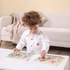 Kép 4/4 - Fa betétes puzzle állatok Viga