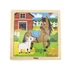 Kép 1/3 - Fa képes kirakó puzzle Viga 9 db Ló