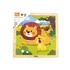 Kép 2/3 - Fa képes kirakó puzzle Viga 9 db Lion