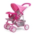 Kép 1/6 - Játék sport babakocsi babáknak Milly Mally Kate Prestige Pink