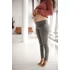 Kép 3/6 - Magas derekú kismama leggings milk & love szürke melanzs