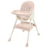 Kép 1/6 - Etetőszék Baby Mix Nora dusty pink
