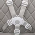 Kép 3/6 - Etetőszék Baby Mix Freja wooden dark grey