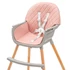 Kép 3/6 - Etetőszék Baby Mix Freja wooden dusty pink