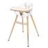 Kép 1/6 - Etetőszék Baby Mix Ingrid wooden beige