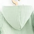 Kép 3/3 - Baba muszlin kezeslábas kapucnival New Baby Comfort clothes zsálya színű