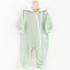 Kép 1/3 - Baba muszlin kezeslábas kapucnival New Baby Comfort clothes zsálya színű