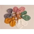 Kép 2/2 - Rágóka levelekkel New Baby Ears grey
