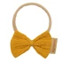 Kép 1/2 - Puha muszlinból készült fejpánt csecsemőknek New Baby mustard