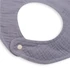 Kép 2/3 - Muszlin baba előke New Baby grey