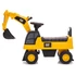 Kép 3/6 - Gyermek zenélő bébitaxi kotró CAT Excavator  Milly Mally sárga