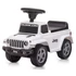 Kép 1/6 - Bébitaxi Jeep Rubicon Gladiator Milly Mally fehér