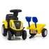 Kép 4/6 - Bébitaxi NEW HOLLAND T7 TRAKTOR Milly Mally sárga