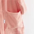 Kép 3/4 - Gyerek frottír fürdőköpeny New Baby Comfortable pink