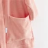 Kép 3/4 - Gyerek frottír fürdőköpeny New Baby Comfortable pink