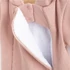 Kép 2/3 - Kezeslábas kapucnival New Baby Frosty pink