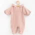 Kép 1/3 - Kezeslábas kapucnival New Baby Frosty pink