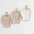 Kép 1/4 - Baba ingecske New Baby Classic II Uni 3db bézs
