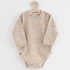 Kép 3/4 - Baba body teljes hosszában patentos New Baby Classic II Lány 3db rózsaszín