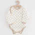 Kép 2/4 - Baba body teljes hosszában patentos New Baby Classic II Lány 3db rózsaszín