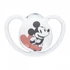 Kép 1/5 - Baba cumi Space NUK 6-18h Disney Mickey Mouse fehér