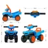 Kép 6/6 - Gyerek négykerekű jármű Milly Mally Monster Blue
