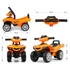 Kép 6/6 - Gyerek négykerekű jármű Milly Mally Monster Orange