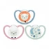 Kép 2/4 - Baba cumi  NUK Space Nights 6-18h 2 db/BOX lány