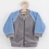 Kép 1/3 - Baba plüsz pulóver New Baby Suede clothes szürke kék
