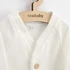 Kép 2/5 - Baba kabátka gombokkal  New Baby Luxury clothing Oliver fehér