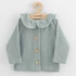 Kép 1/5 - Baba kabátka gombokkal  New Baby Luxury clothing Laura szürke