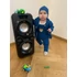 Kép 5/5 - Baba kabátka gombokkal  New Baby Luxury clothing Oliver kék