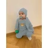 Kép 4/4 - Baba kantáros New Baby Luxury clothing Oliver szürke