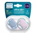 Kép 2/4 - Baba cumi Ultra air Neutral Avent 6- 18 hónap 2 darab lány