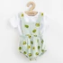 Kép 1/4 - Muslin babakészlet Rövidnadrág és Póló New Baby Avocado