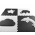 Kép 4/6 - Habszivacs puzzle szőnyeg Milly Mally Jolly 2x2 Grey