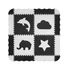 Kép 1/6 - Habszivacs puzzle szőnyeg Milly Mally Jolly 2x2 Grey