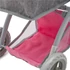 Kép 2/6 - Babakocsi babáknak 2v1  Baby Mix pink-grey