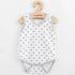 Kép 1/2 - Baba body ujj nélküli New Baby Classic II szürke csillagokat fiú