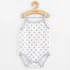 Kép 1/2 - Baba body ujj nélküli New Baby Classic II szürke csillagokat lány