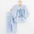 Kép 1/3 - Baba együttes póló és szabadidő nadrág New Baby Happy Elephant blue