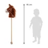 Kép 6/6 - Hobby Horse hanggal kerekekkel Bruno Baby Mix Brown