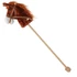 Kép 1/6 - Hobby Horse hanggal kerekekkel Bruno Baby Mix Brown