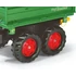 Kép 5/6 - Dömper vontató pótkocsi Rolly Toys Mega Trailer zöld